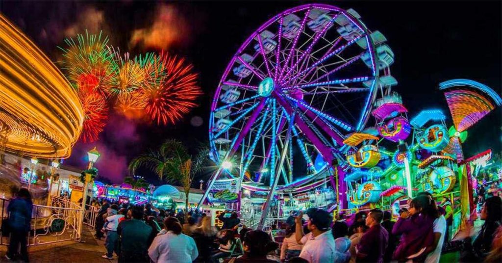 Valencia Fair in the Turia River Bed 2019